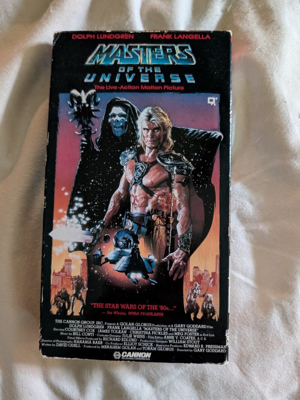 Masters of the Universe 1987 VHS
